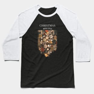 Fashion and Christmas Baseball T-Shirt